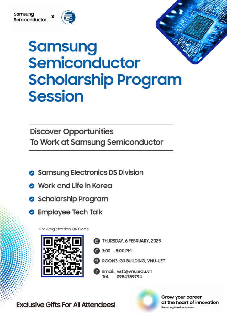 Samsung Semiconductor Scholarship Program Session