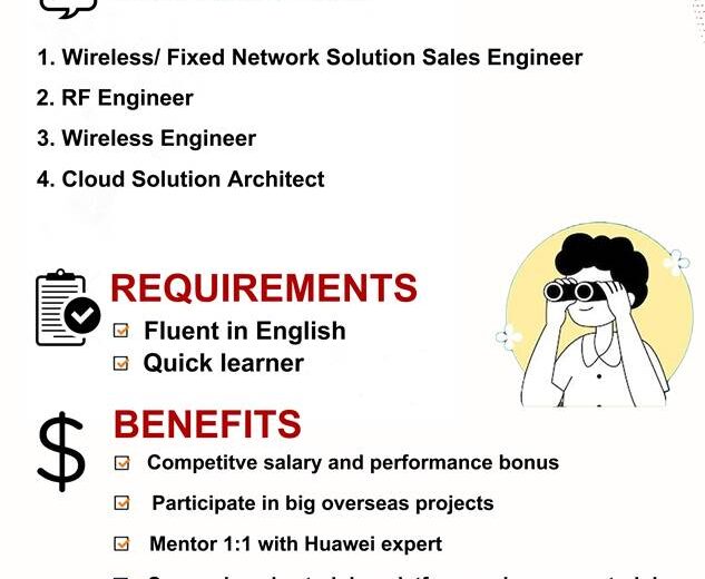 Cơ hội nghệ nghiệp đột phá cùng Huwei Technologies cho sinh viên viễn thông mới tốt nghiệp 2025