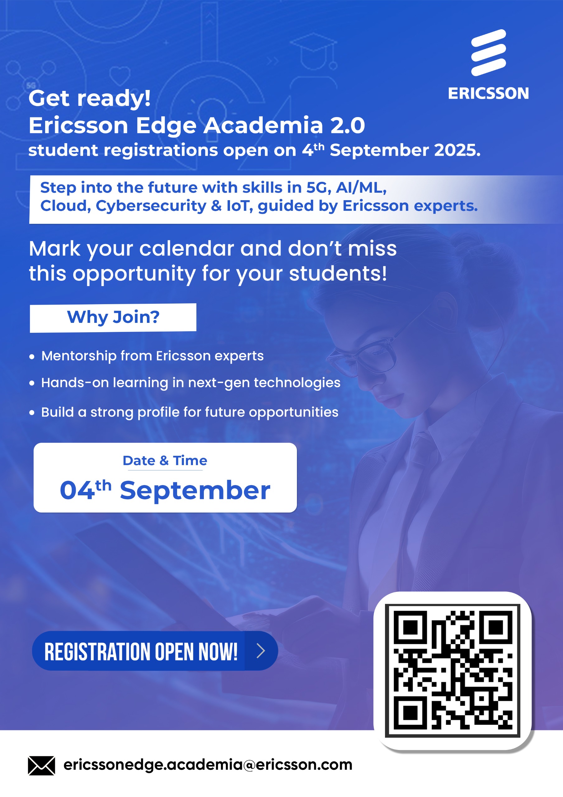 Ericsson Edge Academia 2.0 chính thức mở đăng ký!