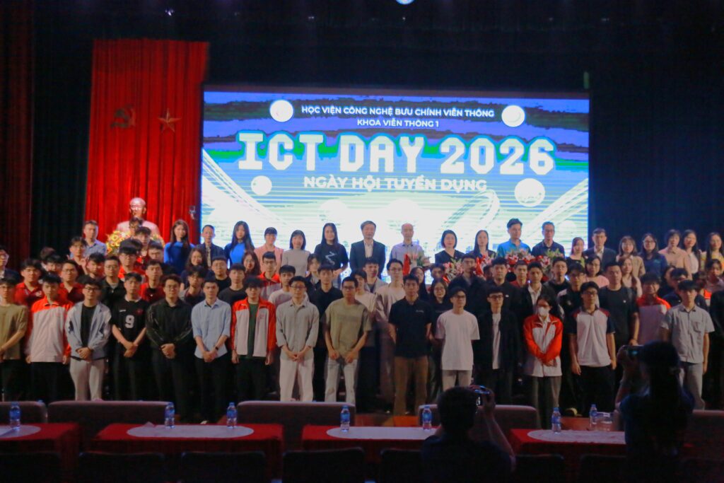 ICT DAY 2026: Kết nối doanh nghiệp – Định hướng tương lai cho sinh viên Khoa Viễn thông 1
