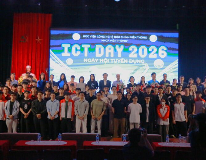 ICT DAY 2026: Kết nối doanh nghiệp – Định hướng tương lai cho sinh viên Khoa Viễn thông 1